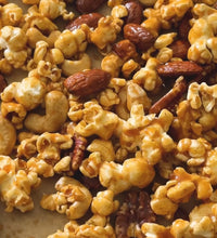Honey Habanero Caramel Popcorn Cluster with Almonds
